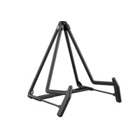 K&M 17580 BLACK HELI Acoustic Guitar Stand
