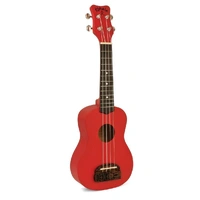 Kohala KT-SRD Soprano Tiki Ukulele (Really Red)  by Lanikai