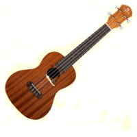 Koyama Design Series Cactus Soprano Ukulele Solid Mahogany Top Aquila strings