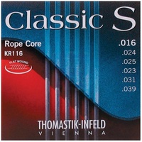 Thomastik-Infeld Classic S Rope Core Flatwound Acoustic Strings 16-39