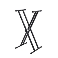 BBT Double Braced Keyboard Stand 50Kg Capacity - Adjustable Height