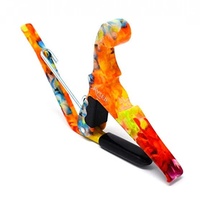 Kyser Quick-Change Ukulele Capo - Pastel  Hawaiian Lei