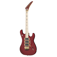 Kramer Electric Guitars Jersey Star Alder Material Maple Neck - Candy Apple Red