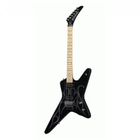 Kramer Tracii Guns Gunstar Voyager Outfit - Black Metallic / Silver Ghost Flames