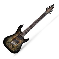 Cort  KX500MS SDB 7 String Electric Guitar Stardust Black Multi Scale with EMG's