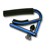 Shubb L1 Lite Acoustic / Electric Steel String Guitar Capo Blue L1BLU