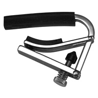 Shubb L1 Lite Acoustic / Electric Guitar Capo Anodized Silver