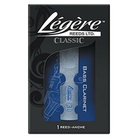 Legere Reeds Standard Bass Clarinet Reed Strength 3.25 , L171301