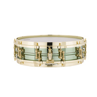 Ludwig Carl Palmer 4 x 14 Snare Drum -Green Brass