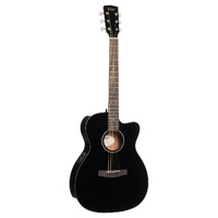 Cort L60CE Orchestral Acoustic / Electric Guitar - Black