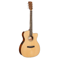Cort L60CE Orchestral Acoustic / Electric Guitar Natural Gloss