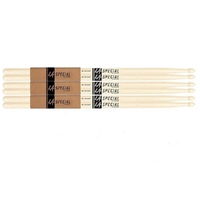 LA Special by Promark 5AN Hickory Drumsticks, 3-pack - Drum Sticks Nylon Tip