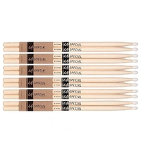 LA Special -- Promark 5BN Hickory Drumsticks, 6 pairs - Nylon Tip