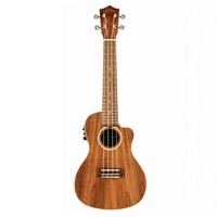 Lanikai Acacia Series Concert Ukulele Natural Satin Uke Pickup Deluxe Gig Bag