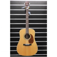 LA Guitars Solid wood Dreadnought Acoustic  Guitar Spruce / Rosewood