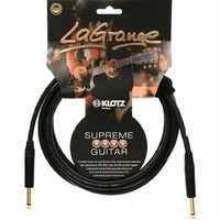 Klotz LaGrange supreme guitar cable with gold tip Straight plugs 6m LAGPP0600
