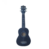 LA Soprano Ukulele BLACK - Aquila Strings - Beginner Uke with Bag