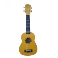 La Guitars Soprano Ukulele YELLOW Suit Beginner - Aquila Strings