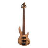 ESP LTD B-205SM Fretless Bass Guitar - Natural Satin
