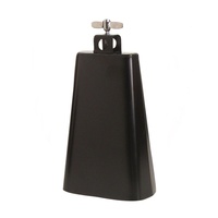 Percussion Plus LC7BK Black 7 1/2-Inch Cowbell 