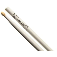 Los Cabos White Hickory 'White Dip' Drumsticks - 5A - Wood Tip - 3 Pairs