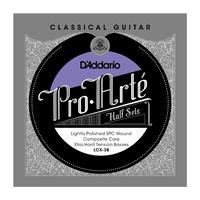 D'Addario LCX-3B Pro-Arte  Silver Plated Copper on Composite Core Half Set -Bass