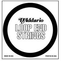 D'Addario LE032W  Nickel Wound Loop End Single String, .032