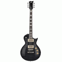 ESP LTD EC-256 Electric Guitar SEE THRU BLACK - Flamed Maple Top