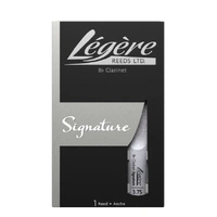 Legere Reeds Signature Series Bb Clarinet Reed Strength 3.75 , LGCR40375