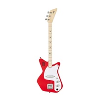 Loog Electric Guitar Pro (Maple) Red with onboad amp