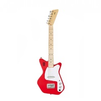 Loog Pro  IV Electric Guitar - Red with Built in Amp
