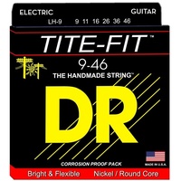 DR Strings Tite-Fit LH-9 Lite Heavy Nickel Plated Electric Guitar Strings 9 - 46