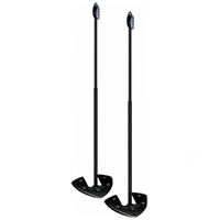 Ultimate Support Professional LIVE-SB Microphone Stand Stackable 2 Pack 