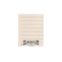 Archives Looseleaf Manuscript Paper , 8 Stave, 50 Pages