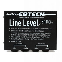 Ebtech LLS-2 2-channel Line Level Shifter - Two-channel Line Level Shifter