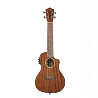 Lanikai MAS-CEC All Solid Mahogany Ukulele with Cutaway & Electronics - Concert