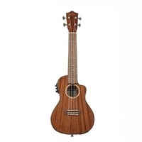 Lanikai MAS-CEC All Solid Mahogany Ukulele with Cutaway & Electronics - Concert