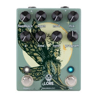 Walrus Audio Lore Reverse Soundscape Generator Guitar Effects Pedal
