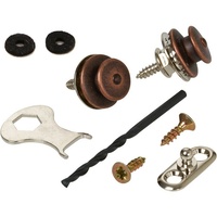 Loxx Strap Lock System for Acoustic Guitar/Bass - Antique Copper - Straplocks