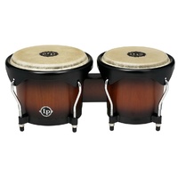 Latin Percussion LP601NY-VSB LP City Wood Bongos - Vintage Sunburst