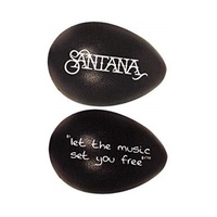 Latin Percussion LPR003-BK Rhythmix Eggs - 1 Pair Santana Black 