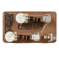 Emerson Custom Prewire Kit for Gibson Les Paul Guitars - Long Shaft - Push-Pull