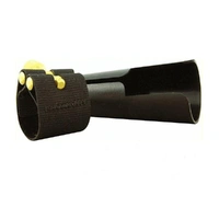 Rovner Dark Alto Saxophone Ligature and Cap  1M - Fits Most Metal Alto Sax Mouth