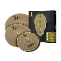 Zildjian L80 Low Volume LV468 Box Set - 14" Hi-hats, 16" Crash, 18" Crash Ride