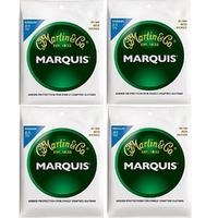 4 sets Martin M1200 Marquis 80/20 Bronze Medium Acoustic Guitar Strings 13 - 56