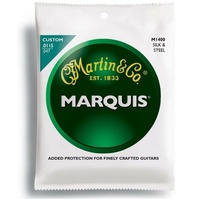 Martin M-1400 Marquis Silk & Steel Standard Acoustic Strings 11.5 - 47 on Sale