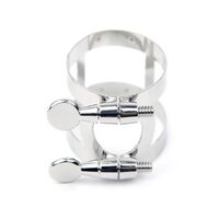 Yamaha Eb Alto Clarinet Ligature Polished Nickel Finish