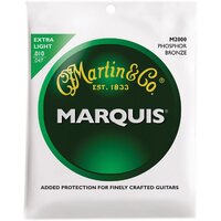 Martin M2000 Marquis Phosphor Bronze Extra Light Acoustic Guitar Strings