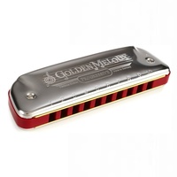 Hohner Golden Melody Harmonica - Key of C# /Db  Equal-tempered Tuning for Melody Playing