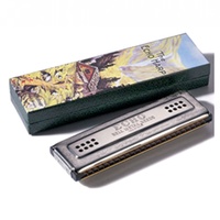 Hohner Echo Harp 2 x 48 Double Sided Tremolo Harmonica 56/96/C/G